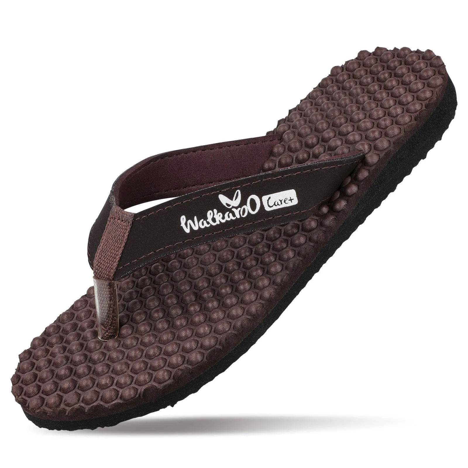 Women's Textured Care Plus Flip-Flop  - WH3950 Brown Garden Comfort Style