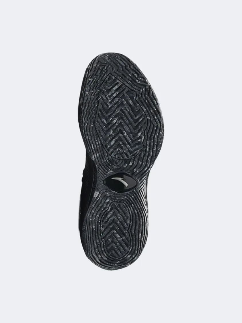 Anta PG 7 Men Basketball Shoes Black/Grey MidTop