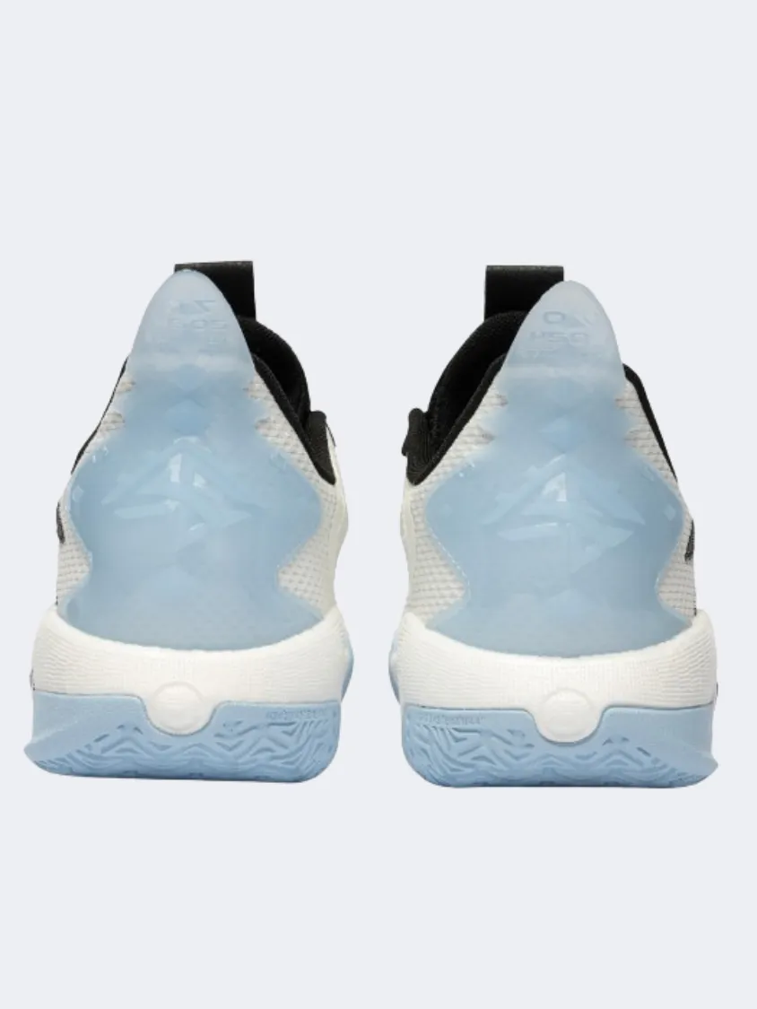 Team Player Functional Sport Fit Anta Shock Wave 5 Men Basketball Shoes Beige/Blue/Black
