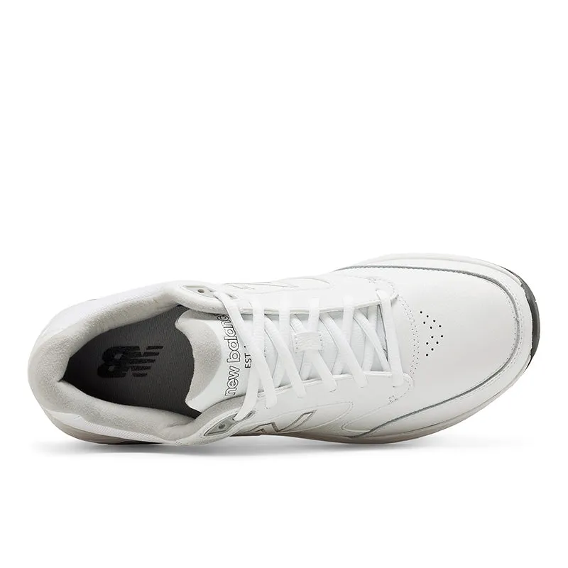 Leather 928v3 - White - Men's velcro
