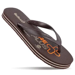 Men's Care Plus Slippers  - HG151 Coffee Brown Easy Beach Step Coastal Vibes