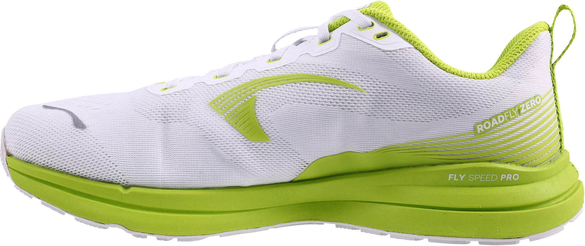 Shock Absorbing Inov8 RoadFly Zero Mens Running Shoes - White
