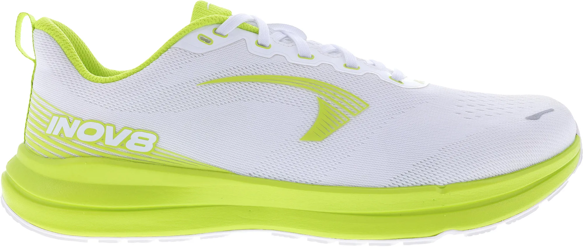 Inov8 RoadFly Zero Mens Running Shoes - White Comfort Curve Sweat Resistant Indoor Fitness