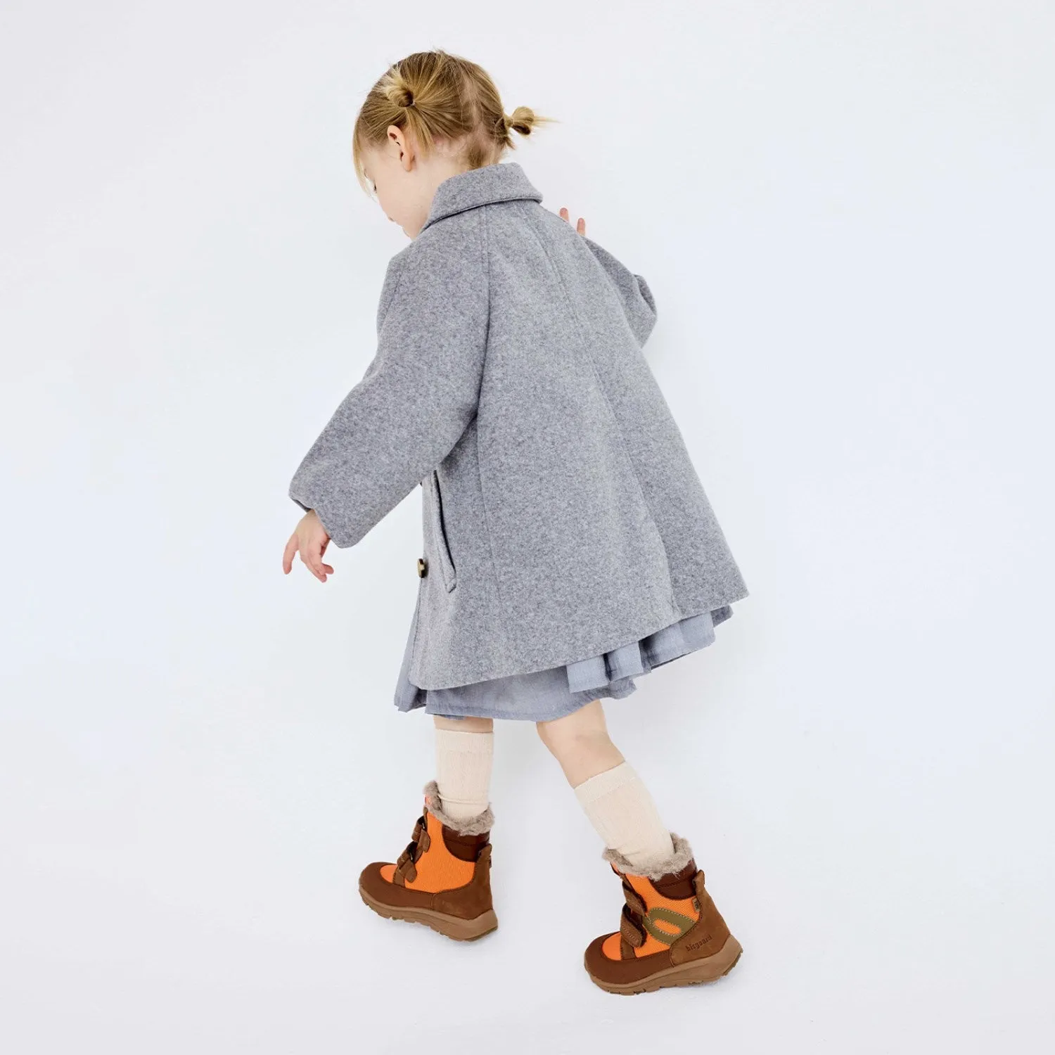 Bisgaard Dark Heather Marlon Tex Tex Snow Trekking Winter Gear kids