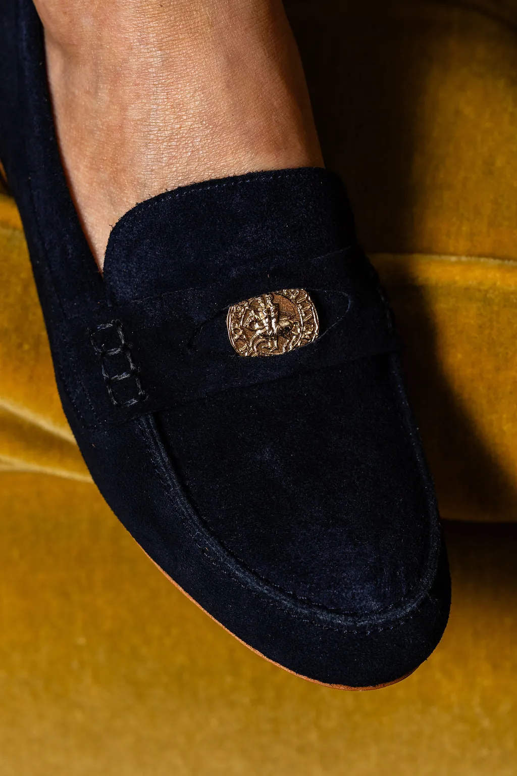 Vince Unlined Penny Loafer High Top Easy To Clean