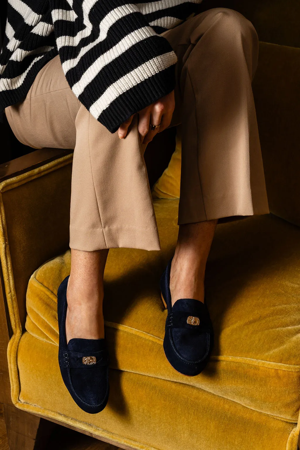 Vince Unlined Penny Loafer Fresh Tone Dry Base