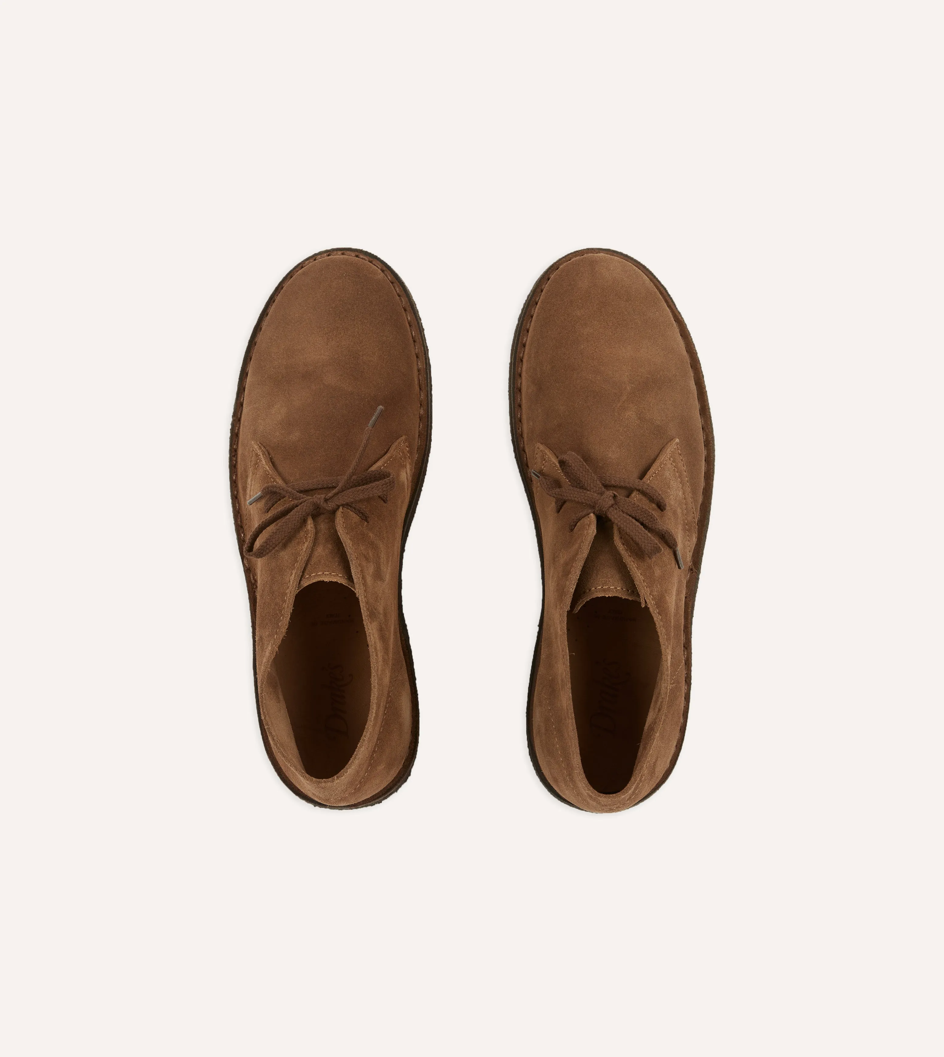 Global Fit Day Long Clifford Desert Boot Tobacco Suede
