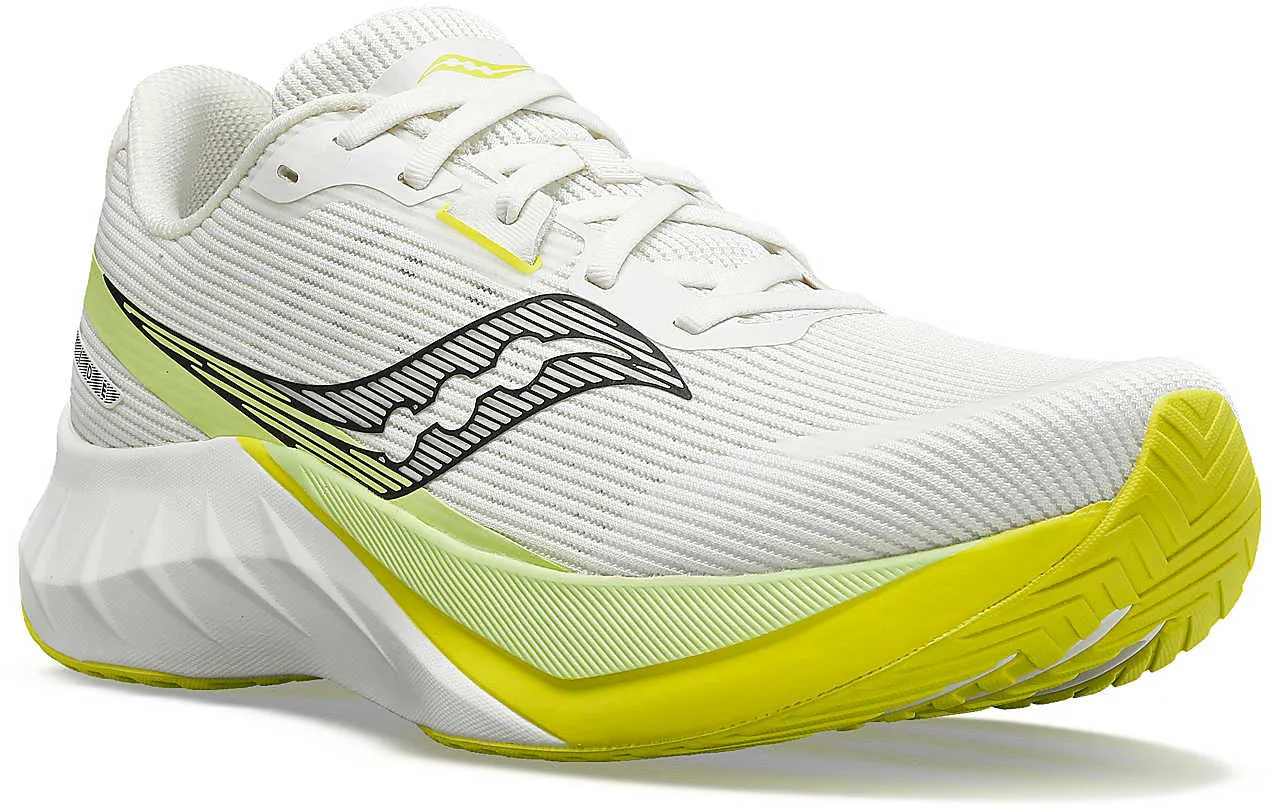 Saucony Tide 2 Mens Running Shoes - White Meadow Glow Wide fit