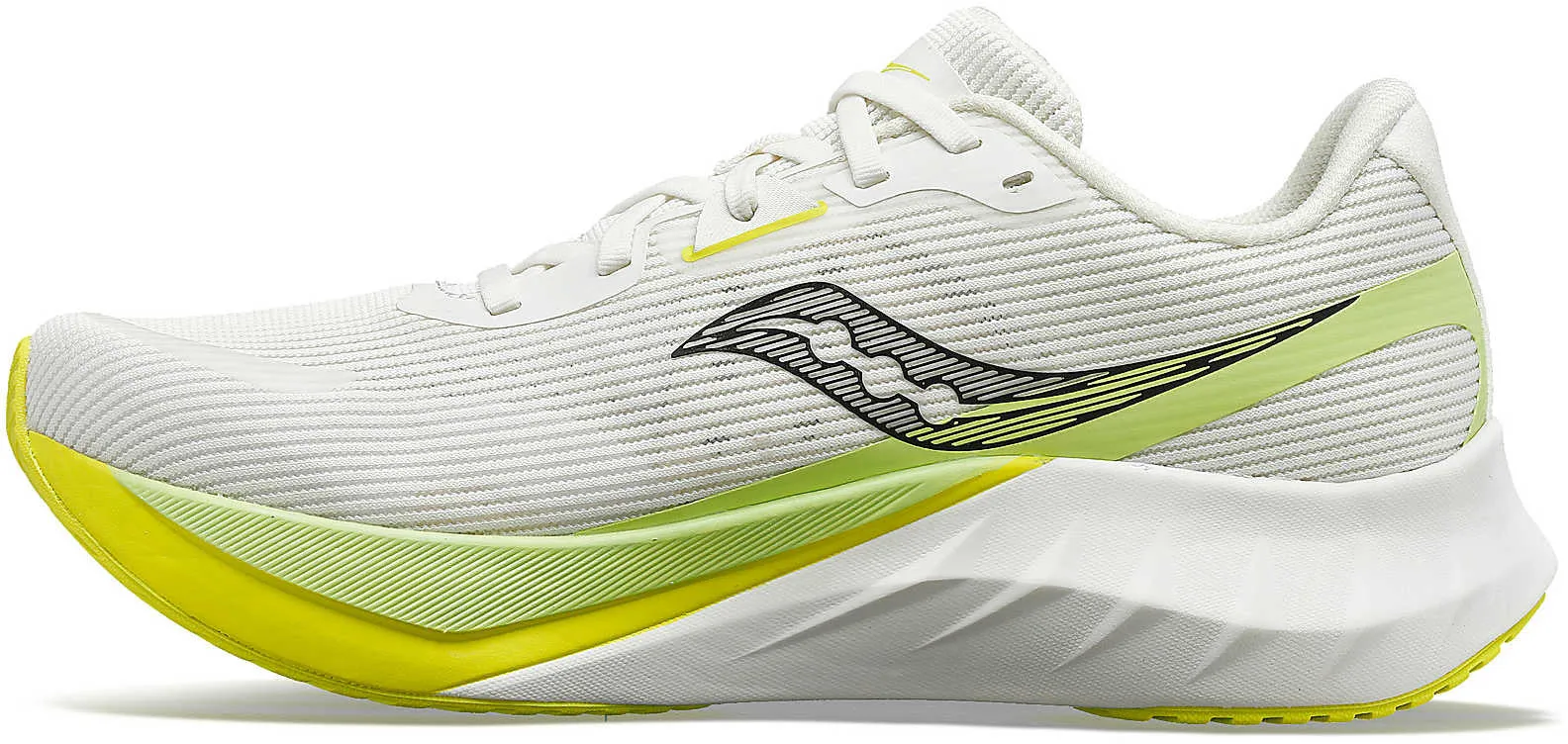 Wind Block Saucony Tide 2 Mens Running Shoes - White