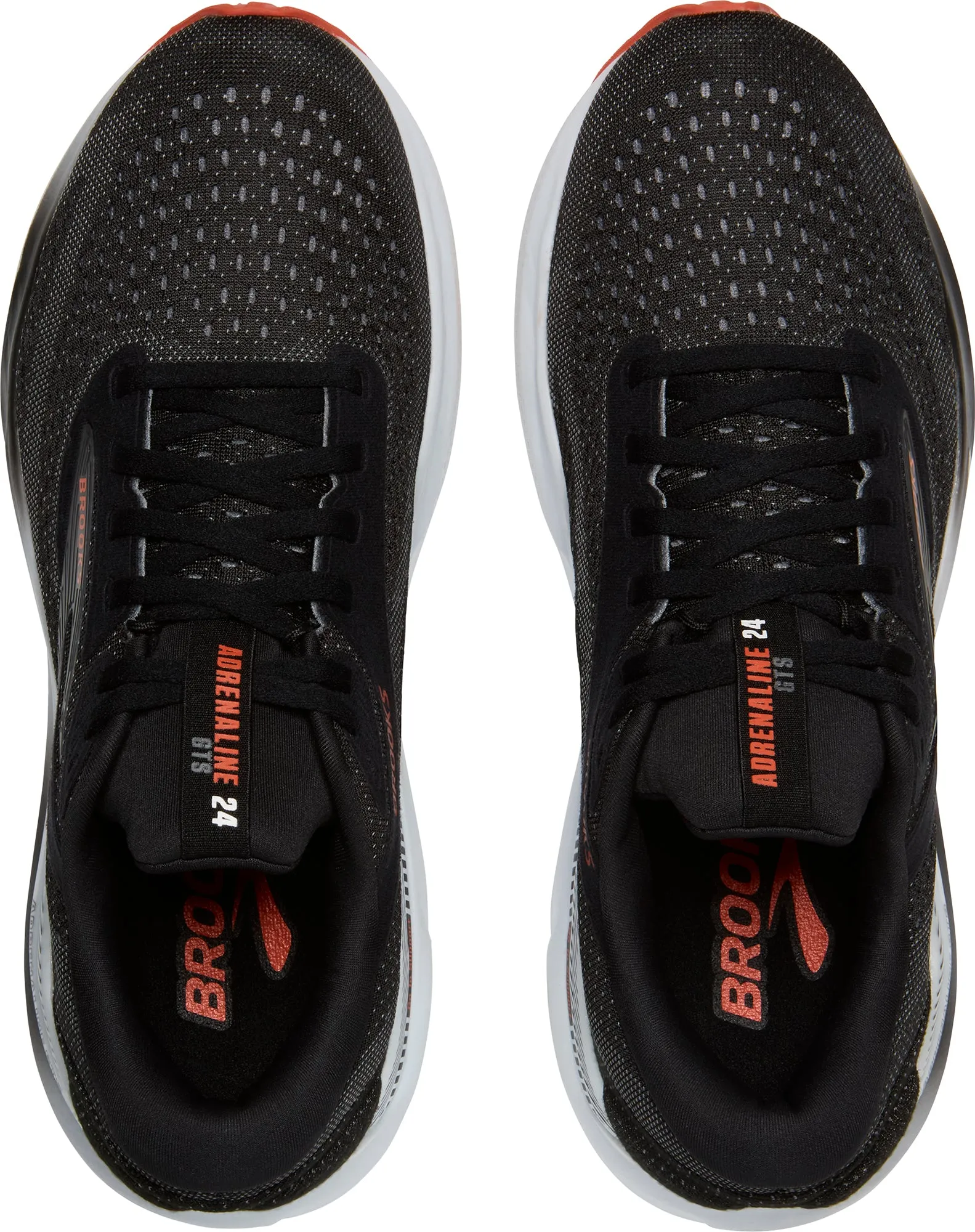 Brooks Adrenaline GTS 24 Mens Running Shoes - Black Energy Walk Light Run