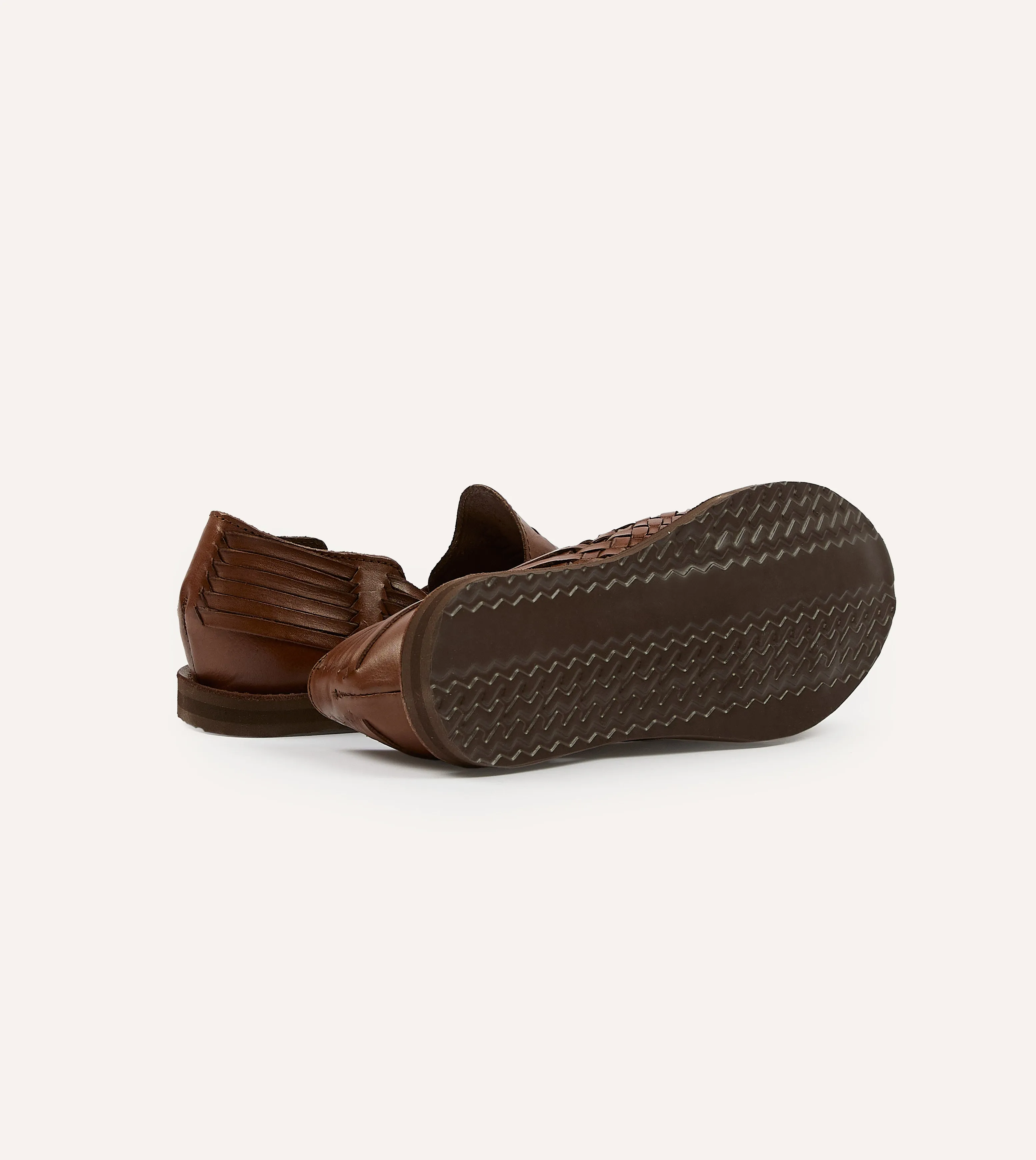 Chamula Brown Cancun Woven Sandal Brave Walk