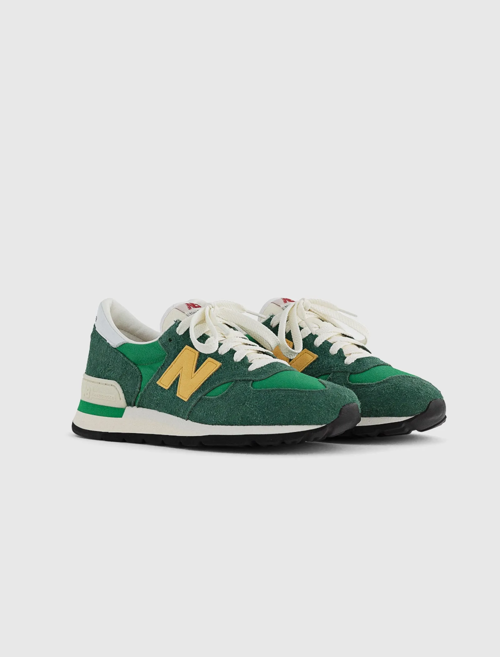 990 V1 MADE IN USA "GREEN/GOLD" Island Step