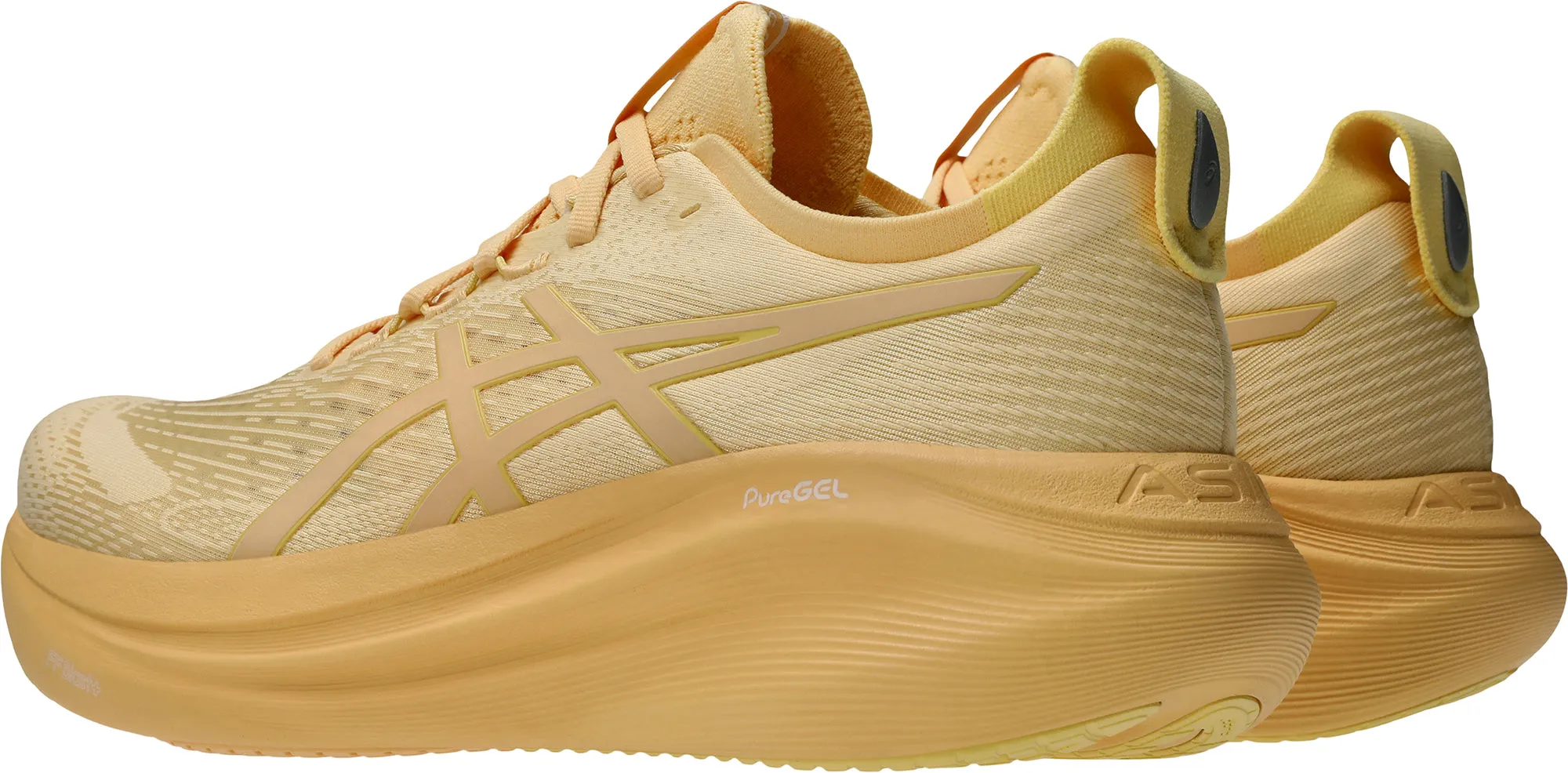 Morning Walk Asics Gel Nimbus 27 Lite-Show Mens Running Shoes - Orange