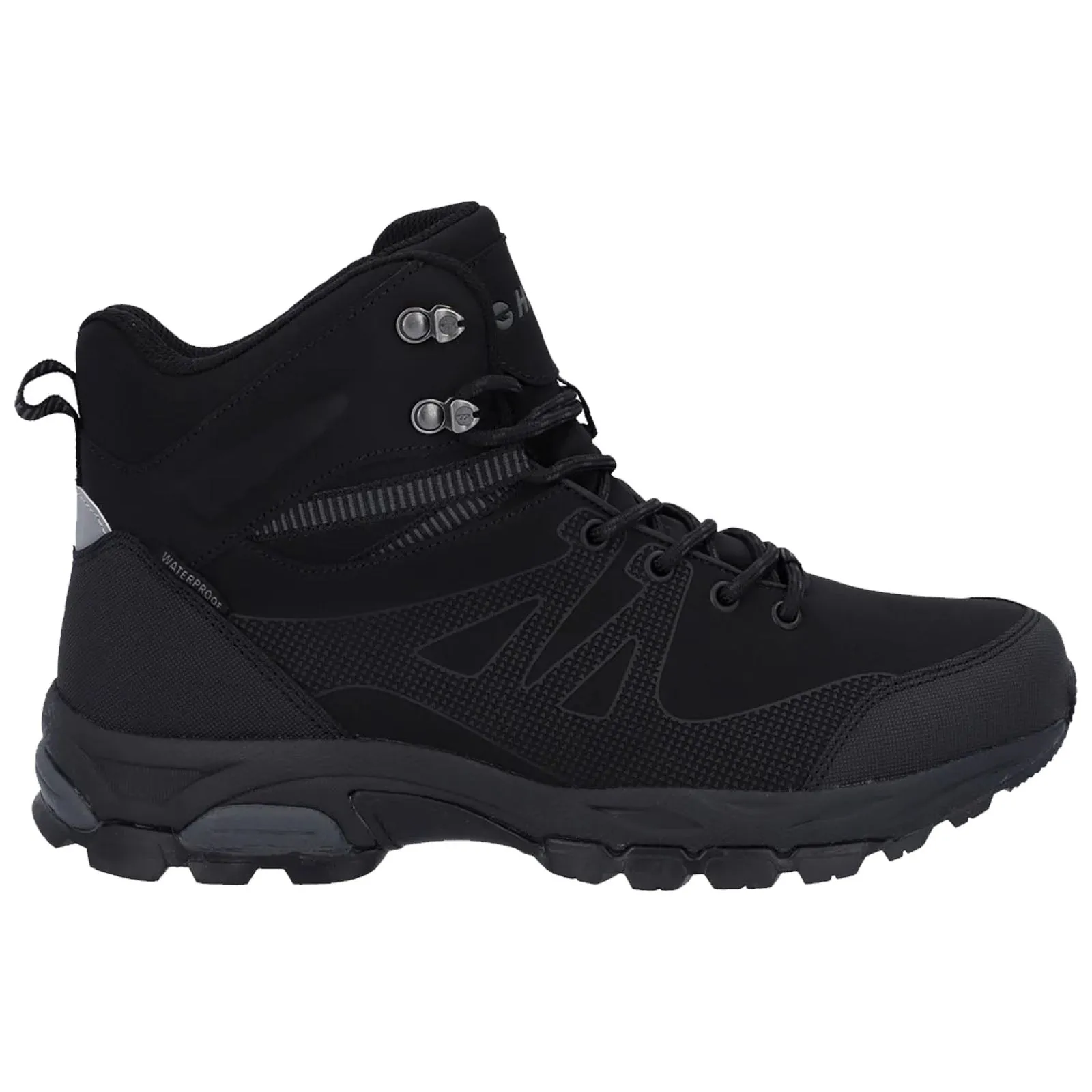 Stretch Fabric Weekend Trip Italian Glam Hi-Tec Mens Jackdaw Waterproof Walking Boots