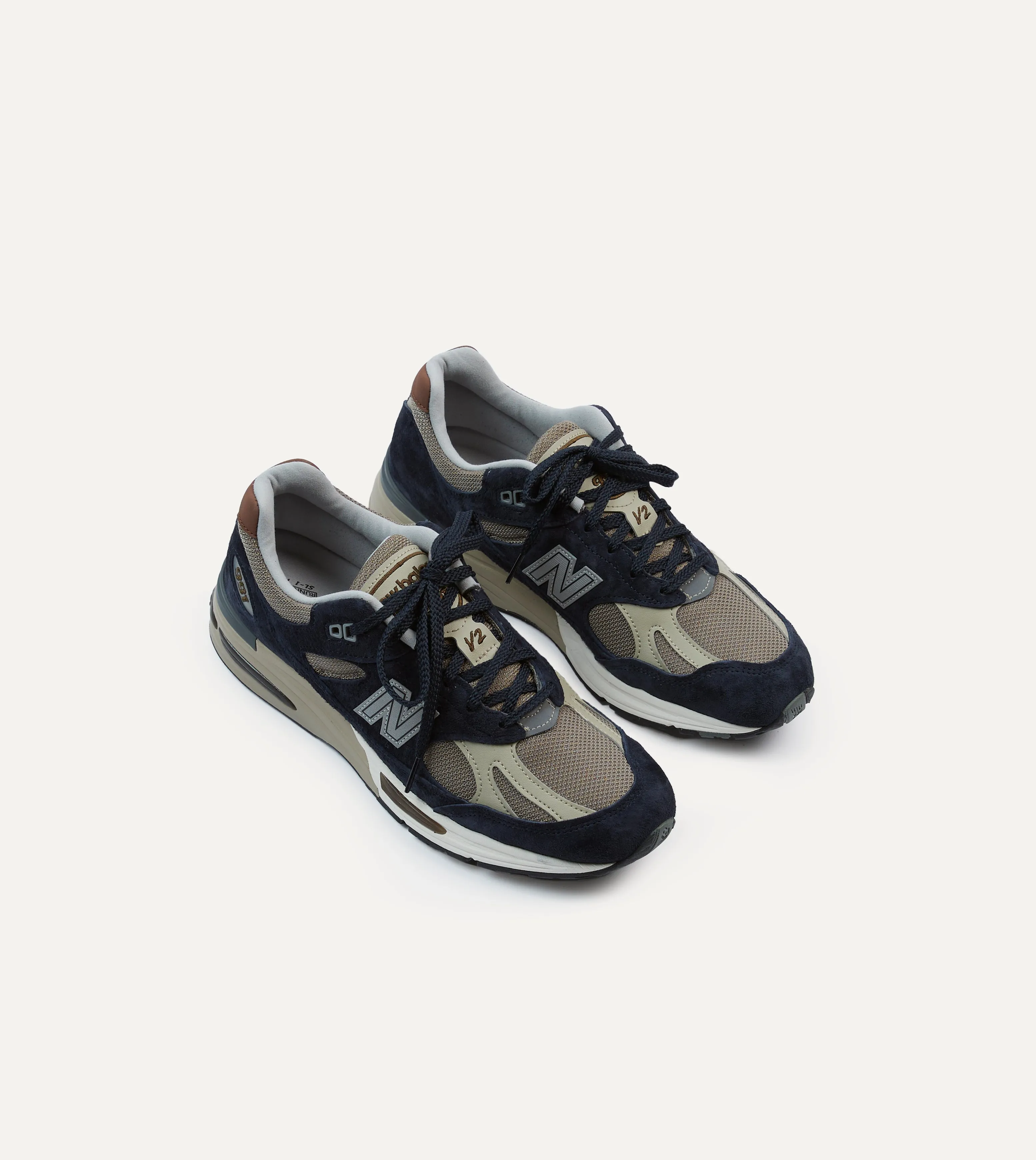 Dust Guard Pool Time New Balance After Midnight Made in UK 991v2 Trainers
