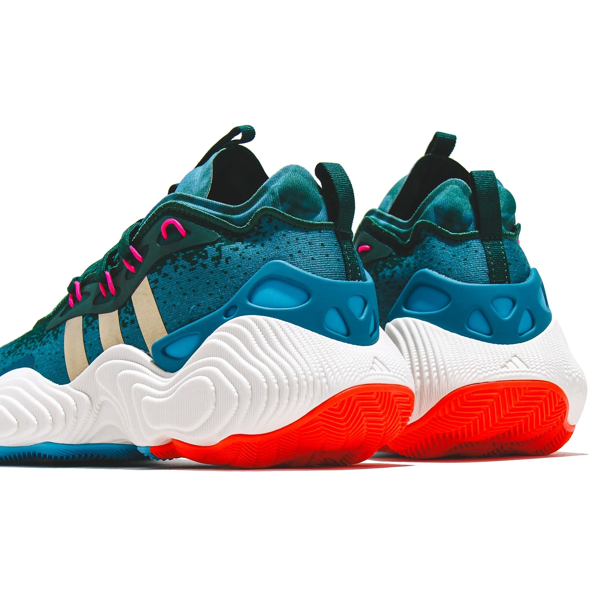 Comfortable Soles Adidas Basketball Men Trae Young 3 Green IE9301