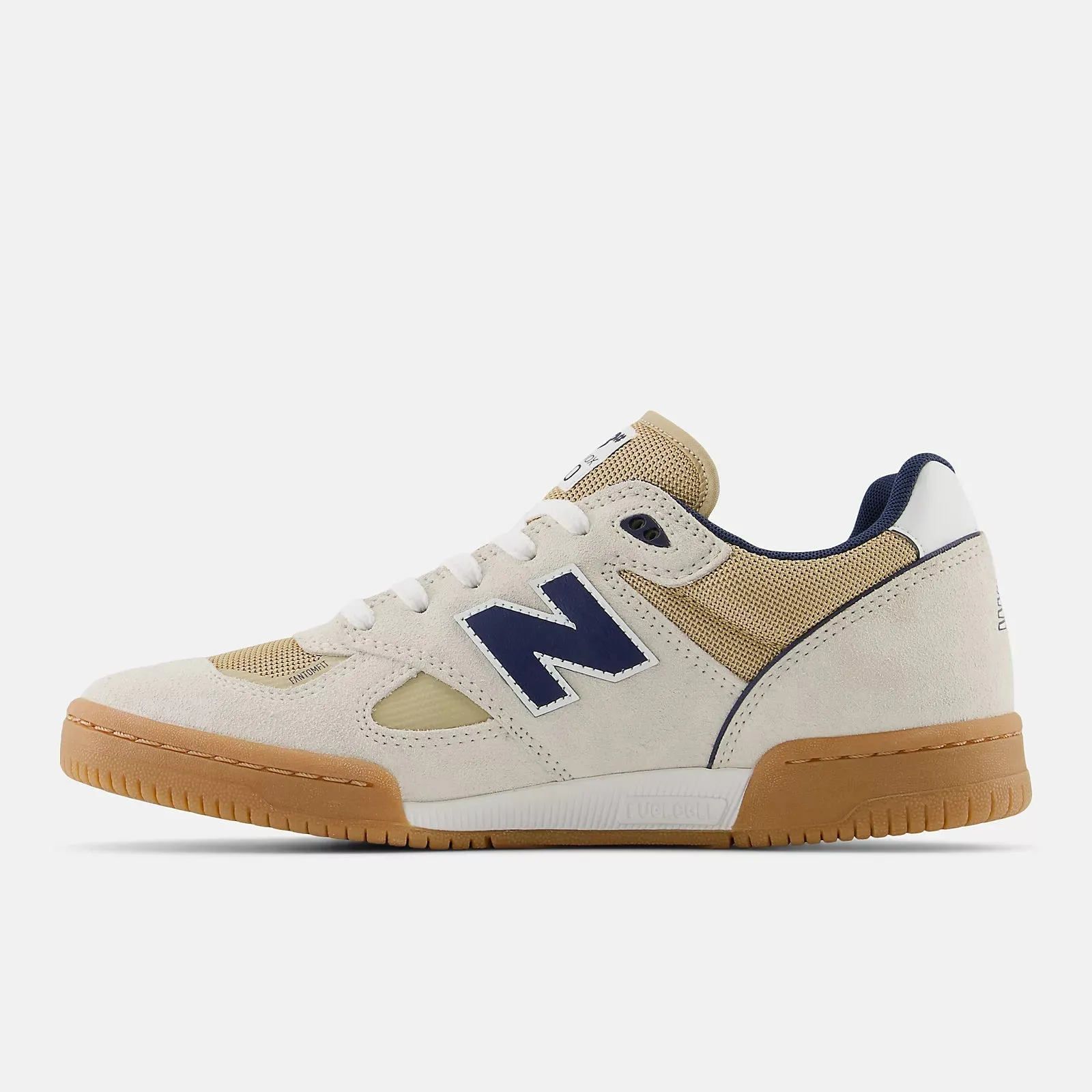 New Balance Numeric Tom Knox 600 Skateboard Shoes - Sea Salt / NB Navy Soft Style Performance Flex