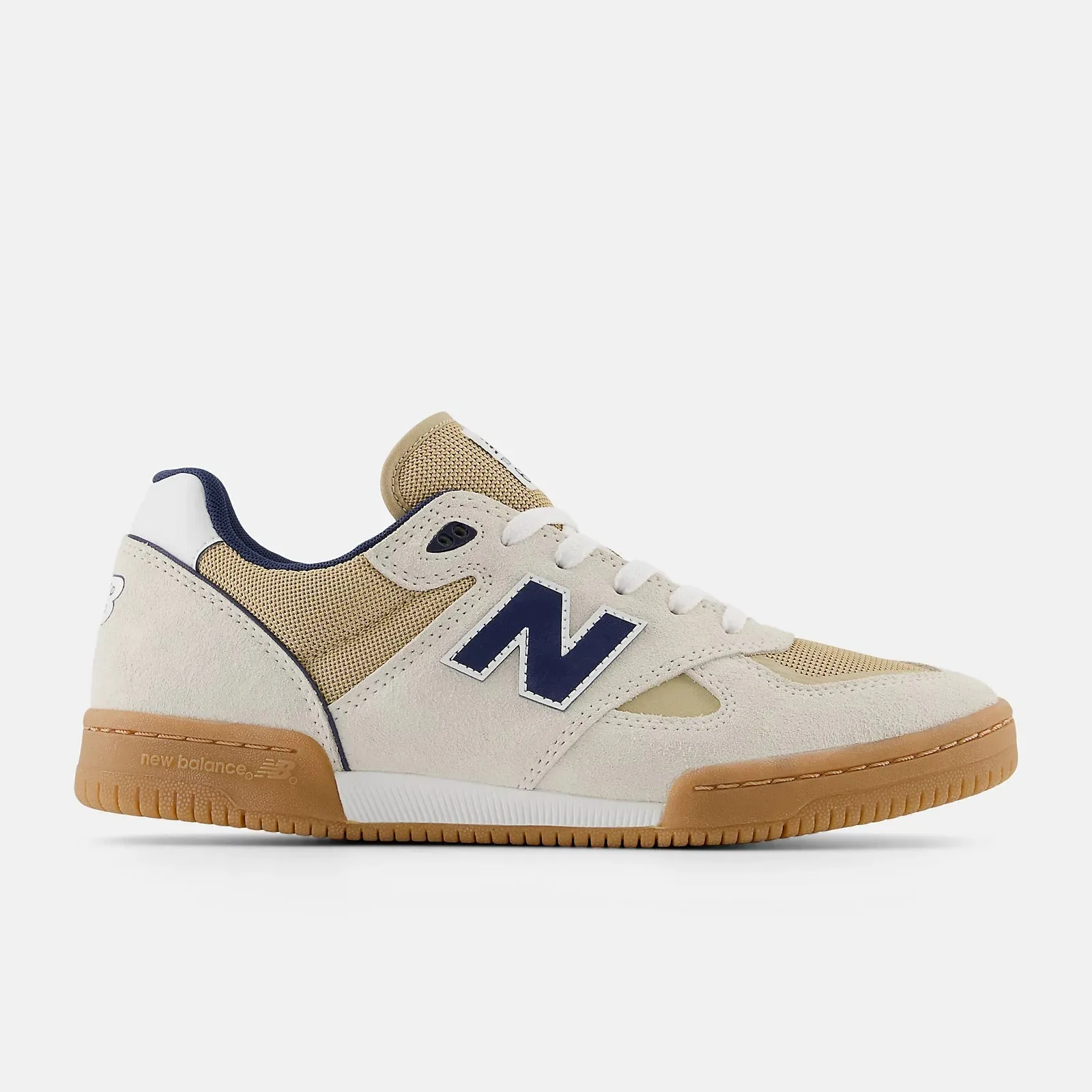 New Balance Numeric Tom Knox 600 Skateboard Shoes - Sea Salt / NB Navy Quick Motion
