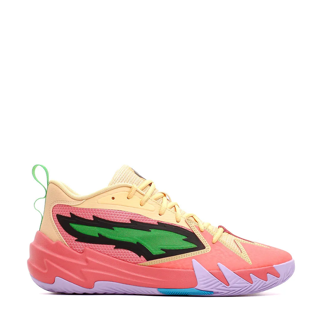 Jump Support Shoes Puma Basketball Men Scoot Zeros Georgia Peach 379908-07