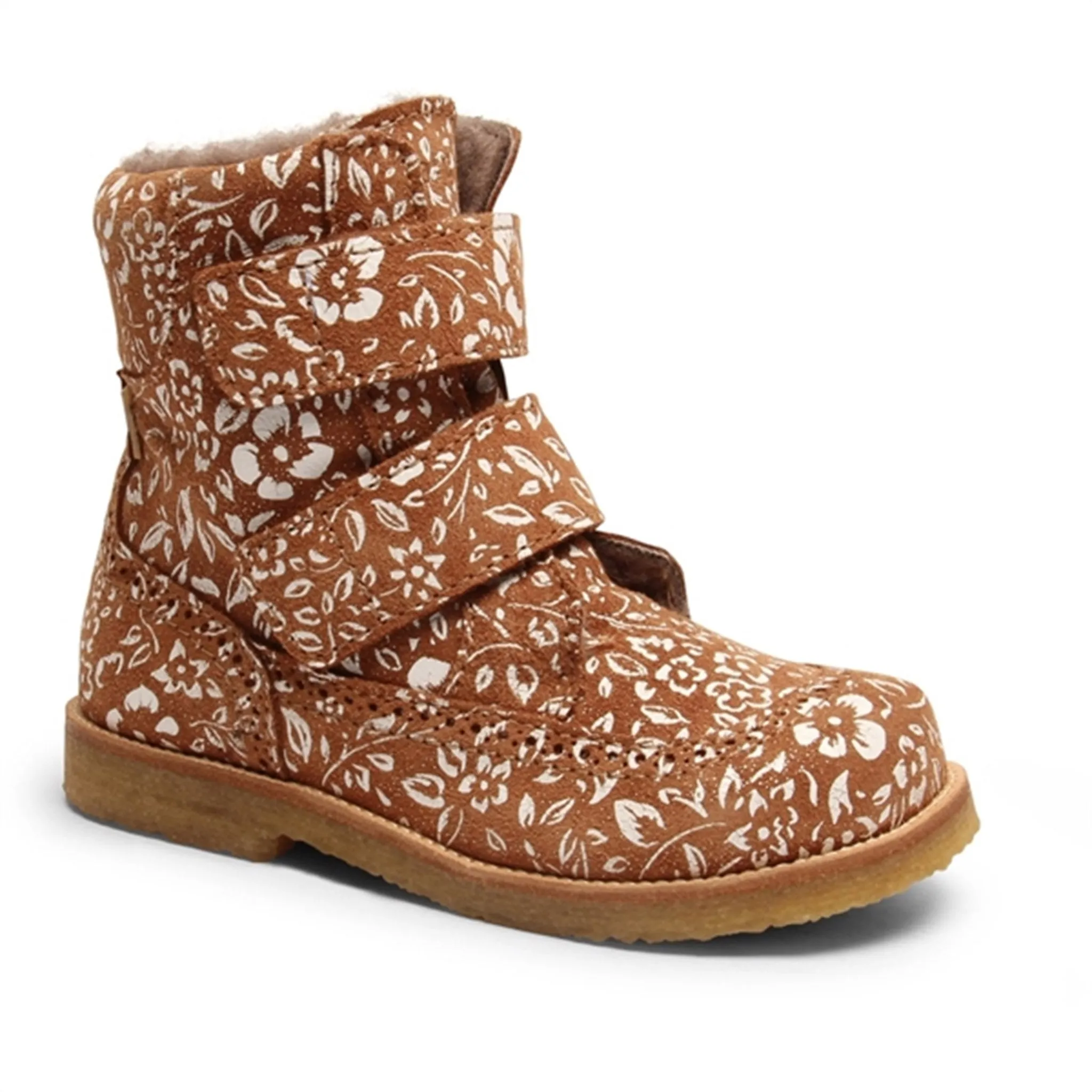 Frost Proof Chilly Days Bisgaard Elba Tex Boots Brandy Flowers