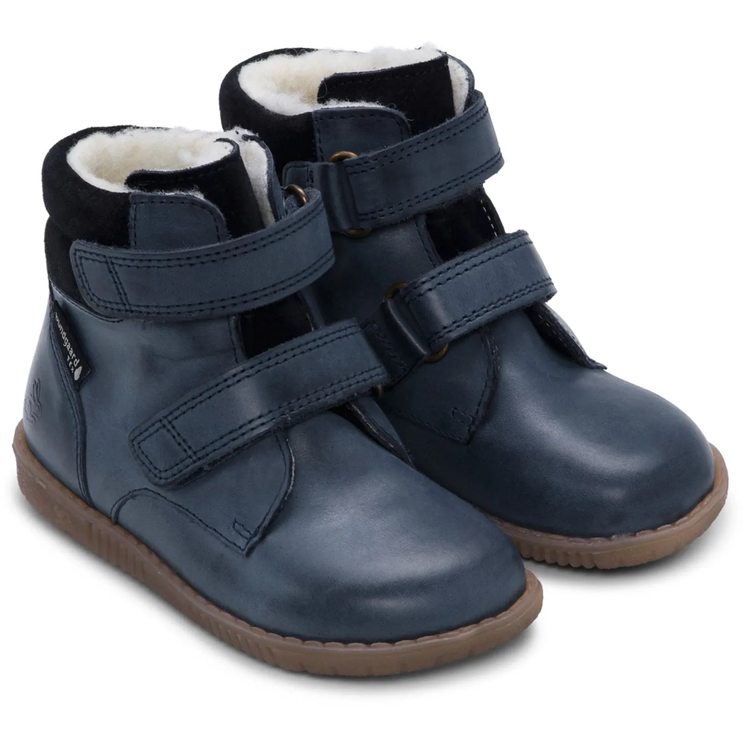 Outdoor Trekking Boots Practical Bundgaard Navy Rabbit