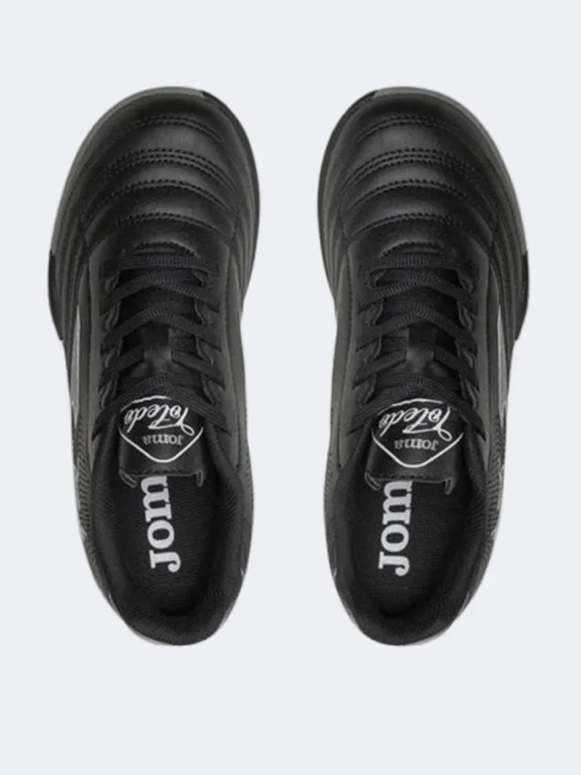 Traction Pad Flex Motion Joma Toledo 2401 Kids Turf Shoes Black/White