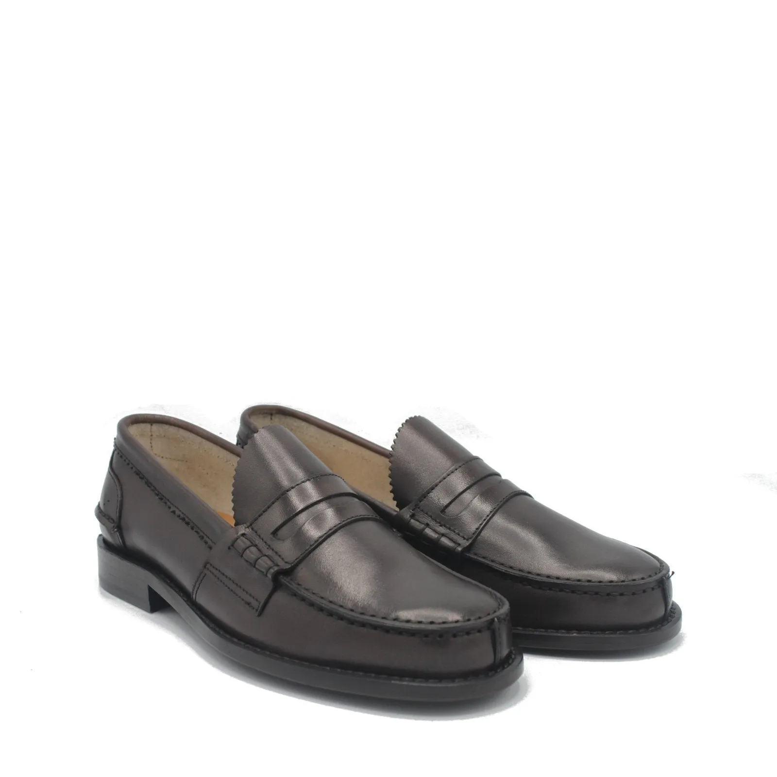 Simple Slip-on Comfort Timeless Investment WOMAN PENNY LOAFER DARK BROWN LEATHER