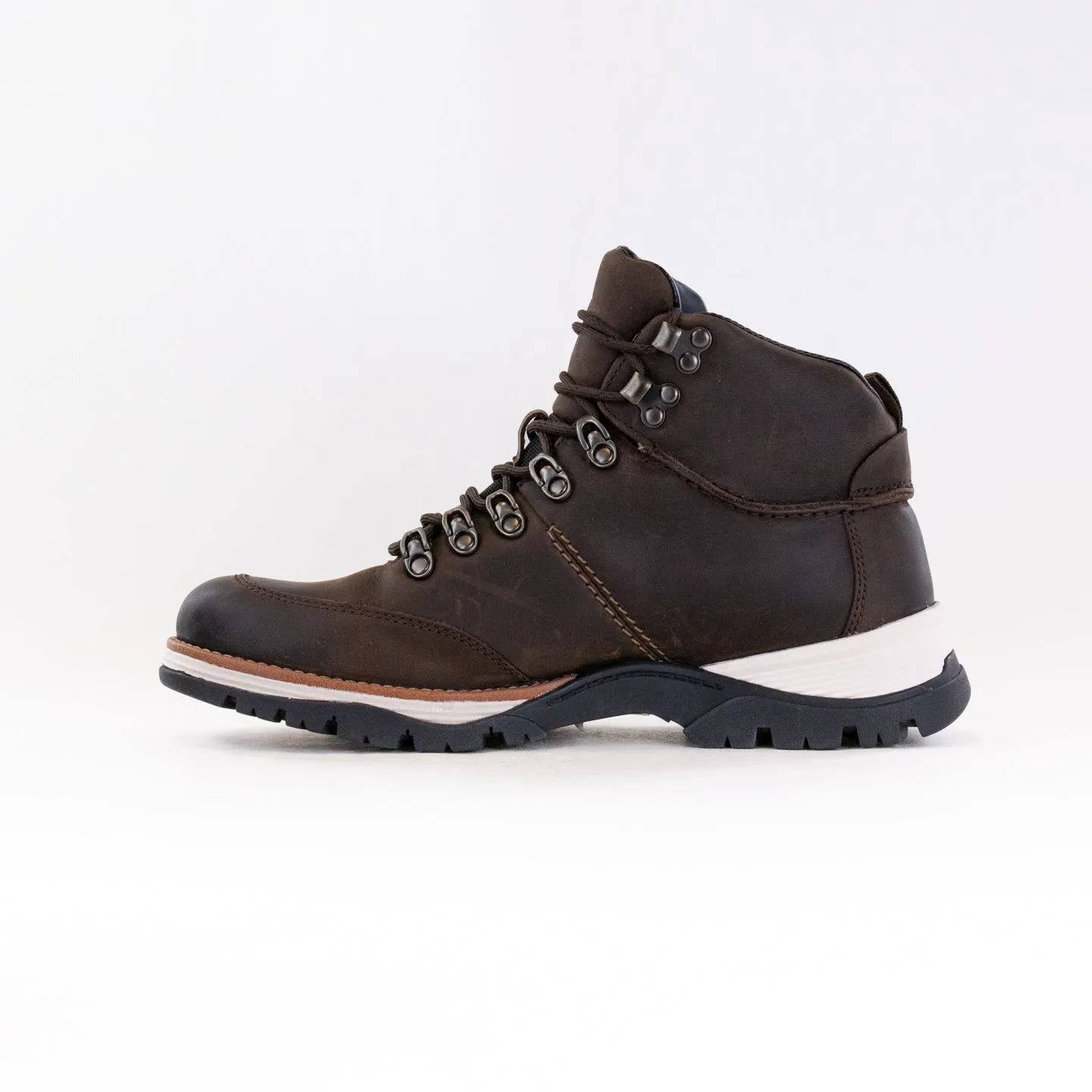 Clarks TopTon Pine Goretex Waterproof (Men's) - Brown Leather Comfy Bridal Heels Footwear Protection Gear