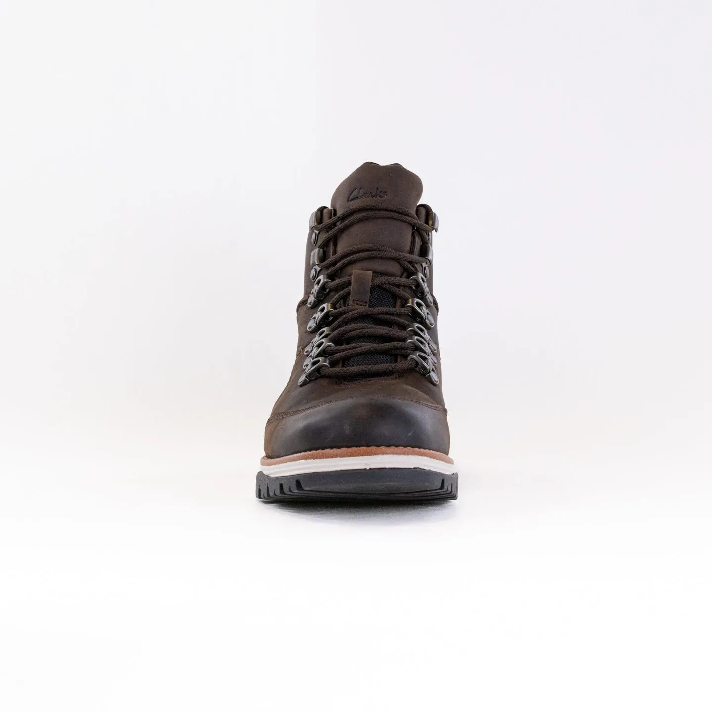 Supportive Walk Clarks TopTon Pine Goretex Waterproof (Men's) - Brown Leather