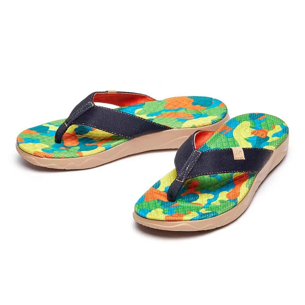 Greenery Women Majorca Flip Flops Stylish Comfort