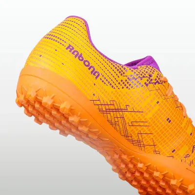 Nivia Rabona 2.0 Turf Football Shoes for Men (Orange) Active Cushion