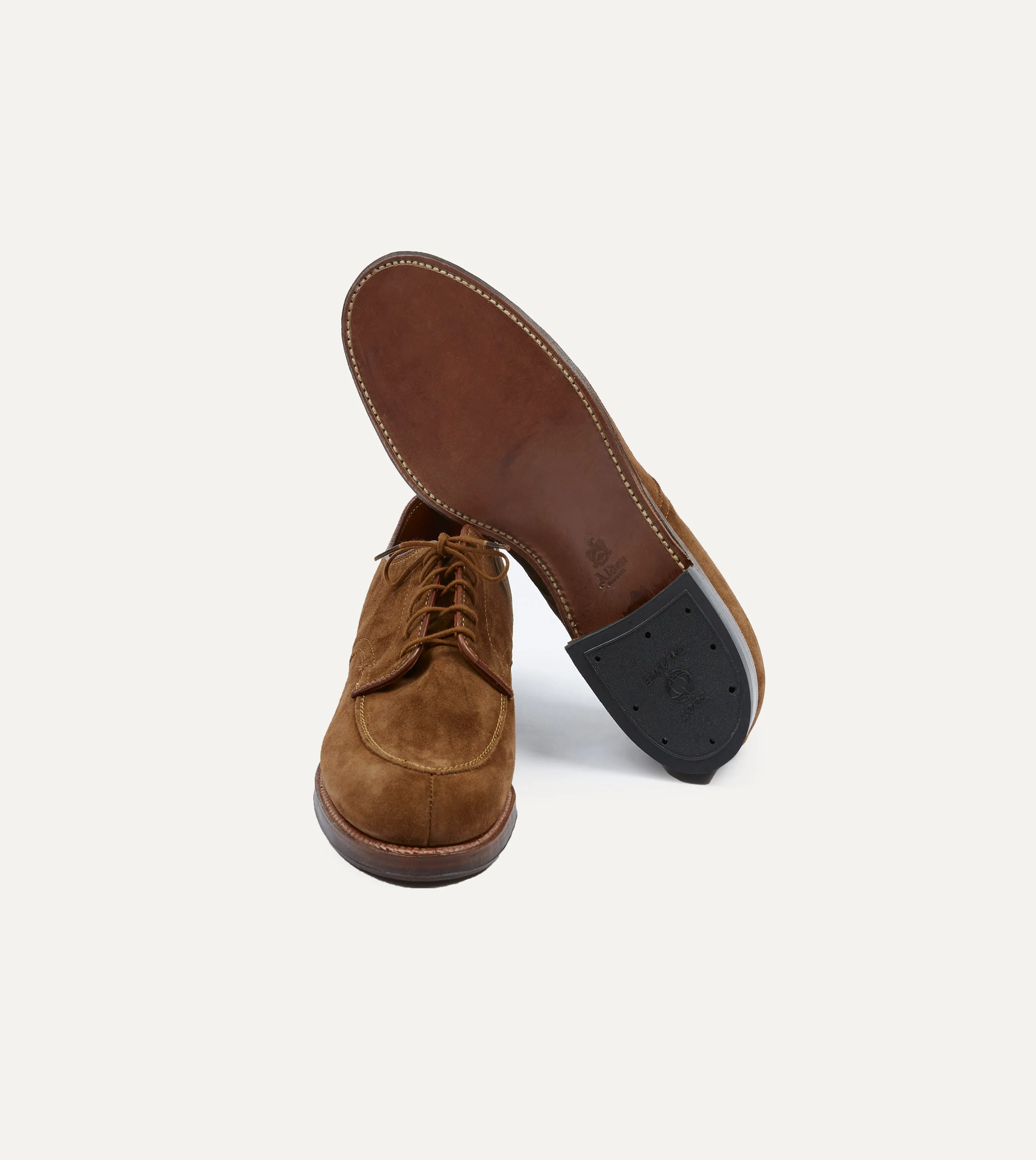 Alden Snuff Suede Algonquin Blucher Style Base