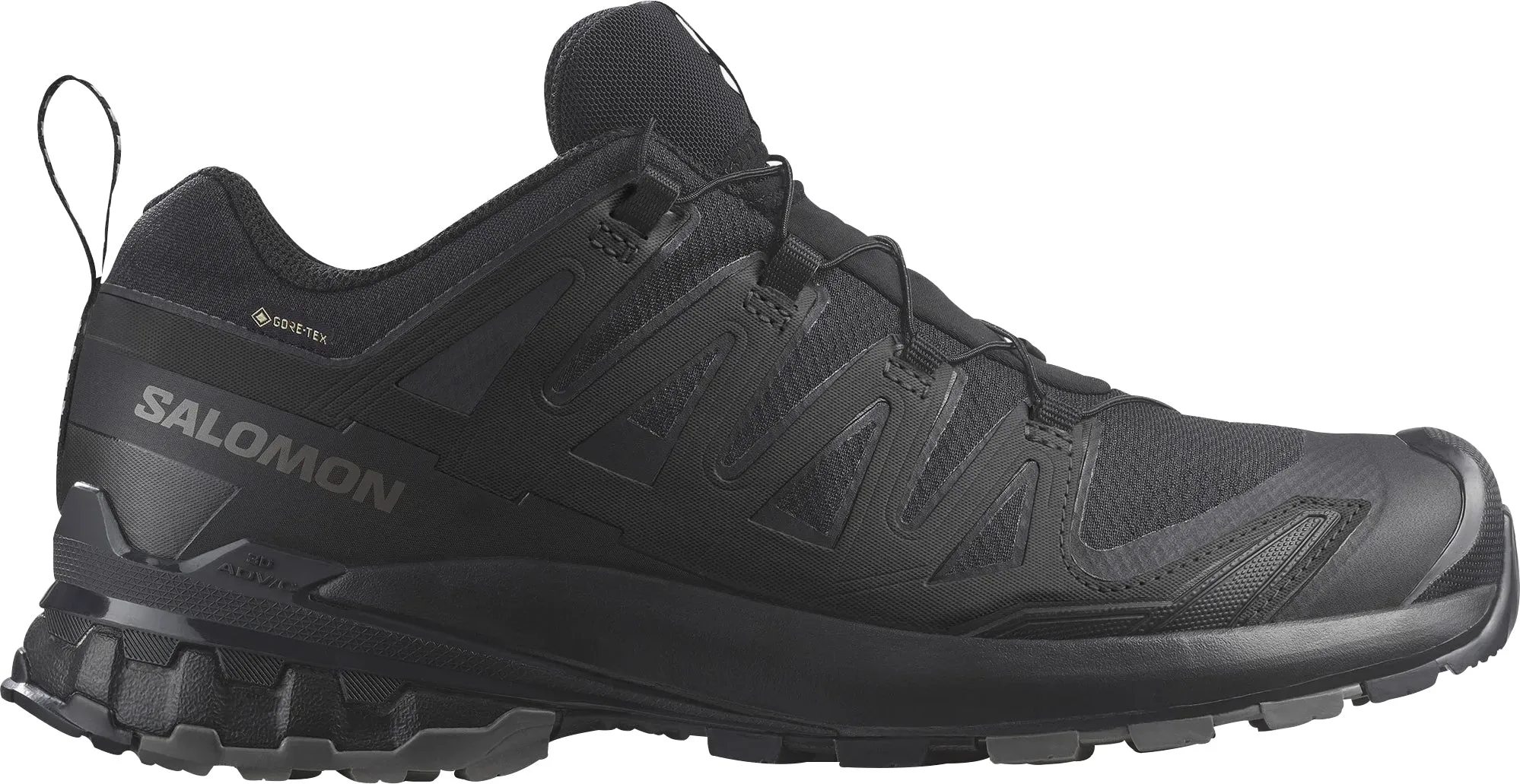 Quick Pack Polish Look Salomon XA Pro 3D V9 GORE-TEX Mens Trail Running Shoes - Black