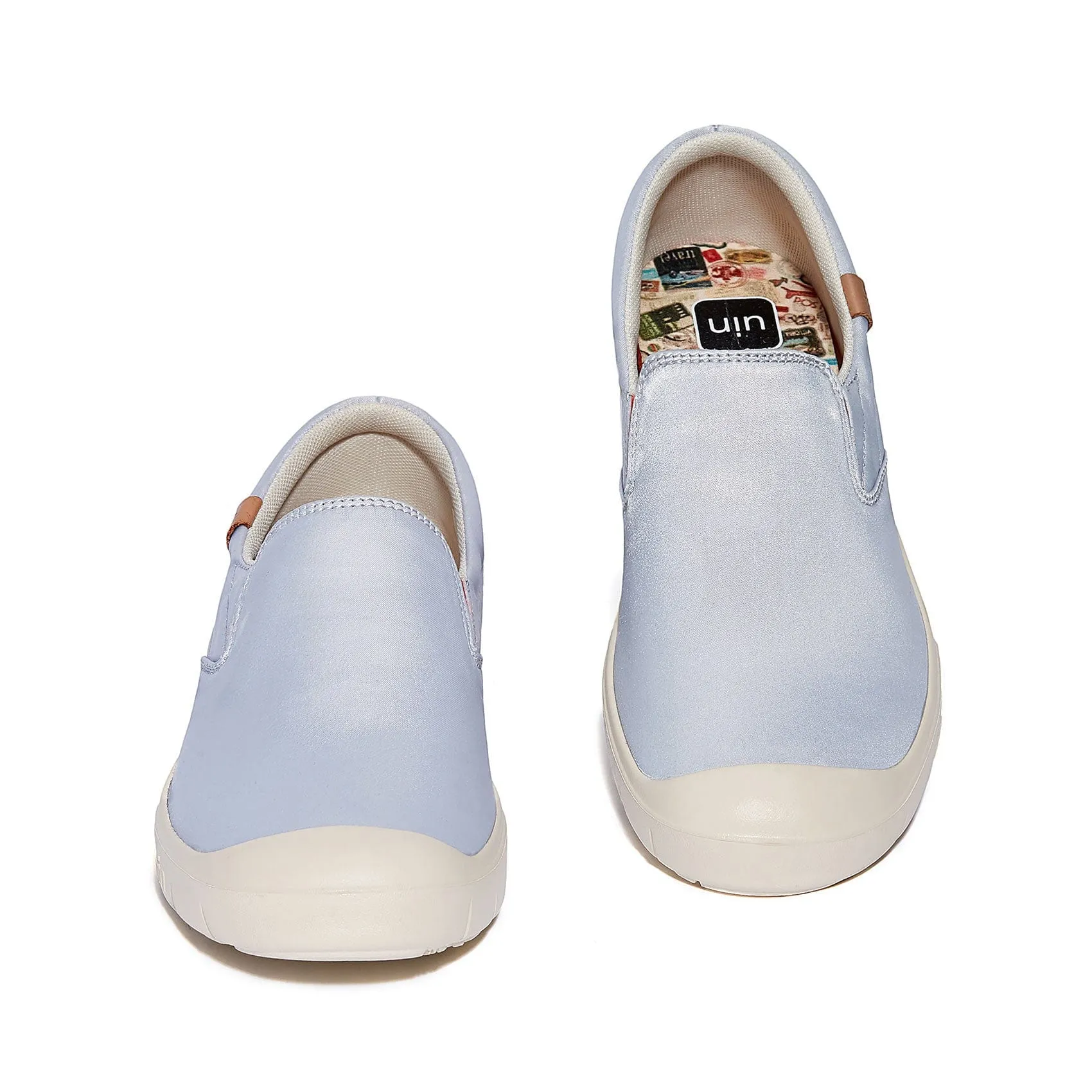 Blue Brush Silk Cadiz I Women Modern Style Easy Fit