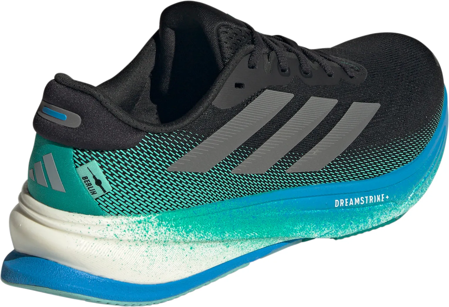 Firm Edge adidas Supernova Rise 2 Mens Running Shoes - Black