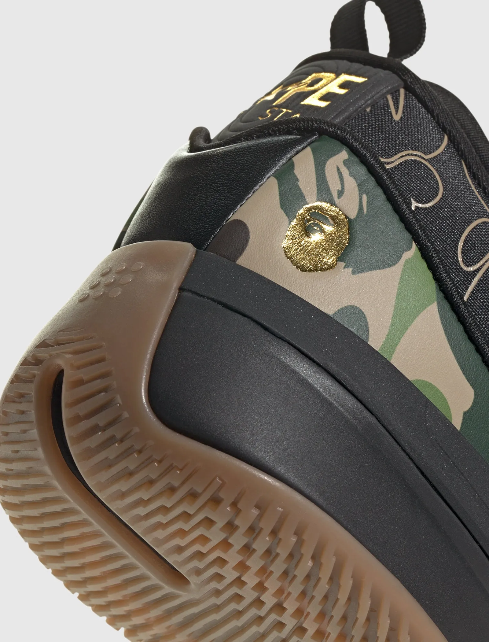 Anti Odor Urban Stroll BAPE X DAME 9 "BLACK/MULTI"