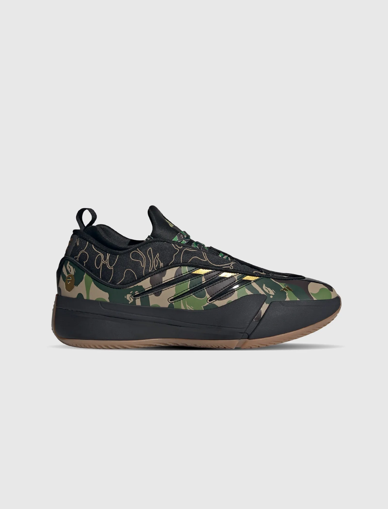 Week Easy Spring Jump BAPE X DAME 9 "BLACK/MULTI"
