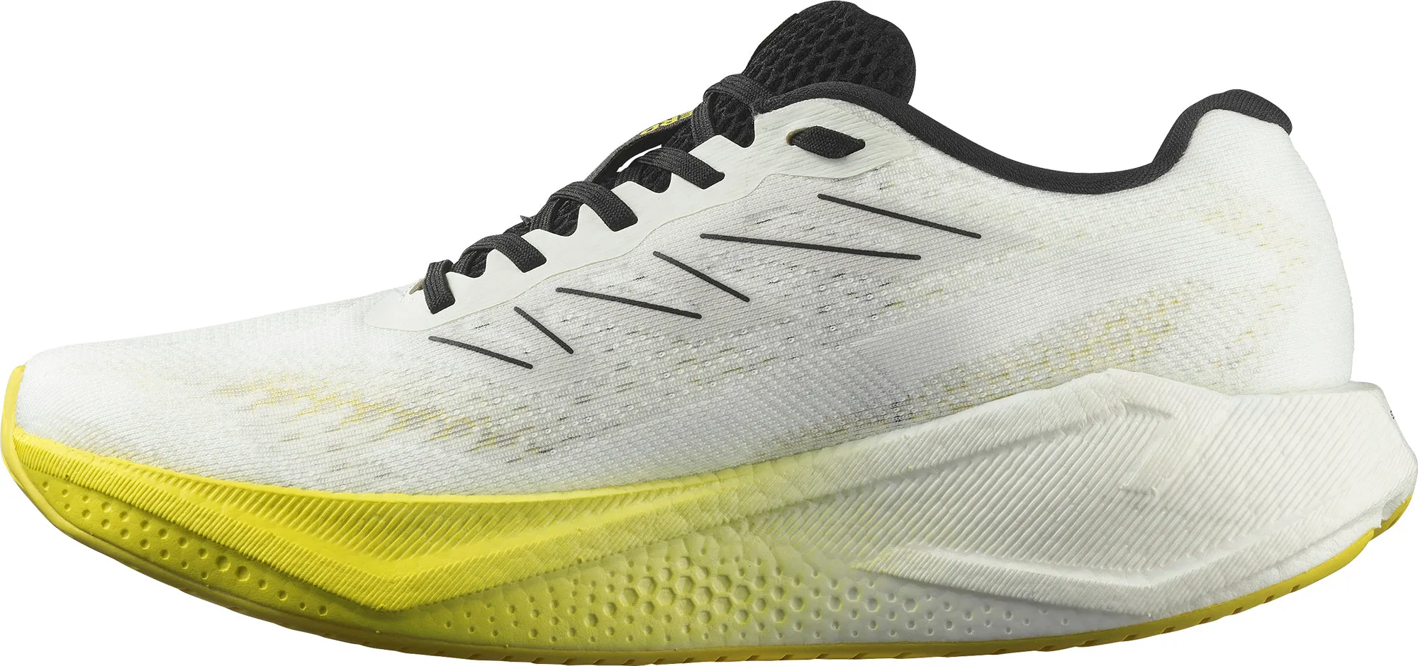 Salomon Aero Blaze 3 Mens Running Shoes - White Winter Warm Ventilated Mesh Sunny Walks