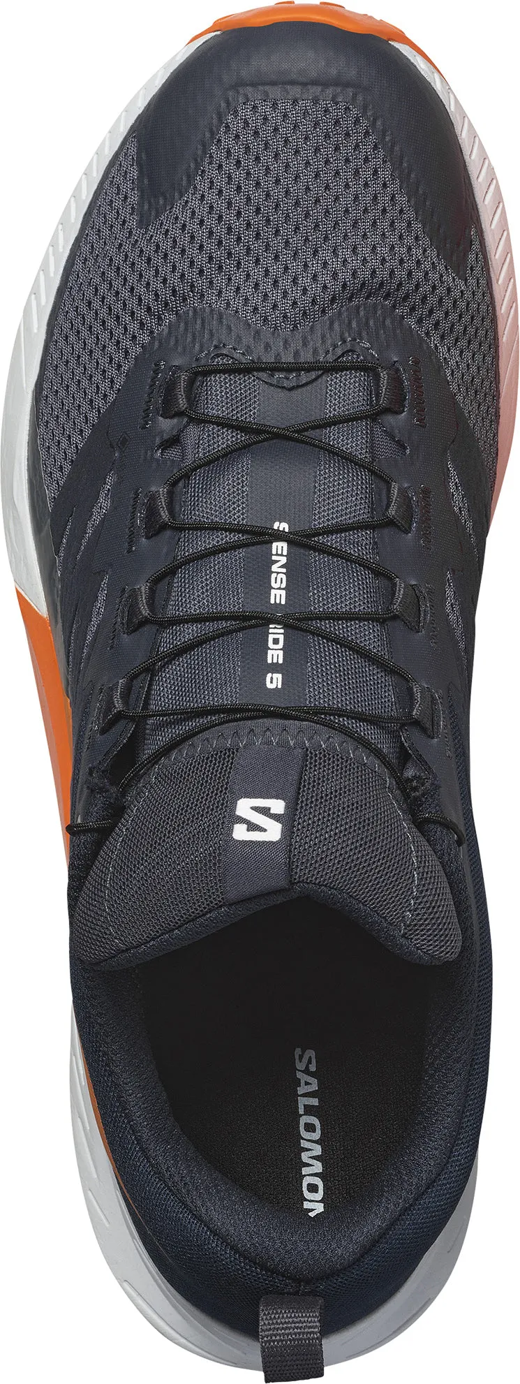 Leg Long Stretch Fabric Work Commute Salomon Sense Ride 5 GORE-TEX Mens Trail Running Shoes - Grey