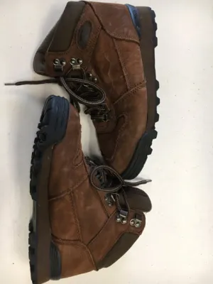 Used Vasque Brown Womens 6.5 Hiking Boots Strong Cushion Adventure Footwear