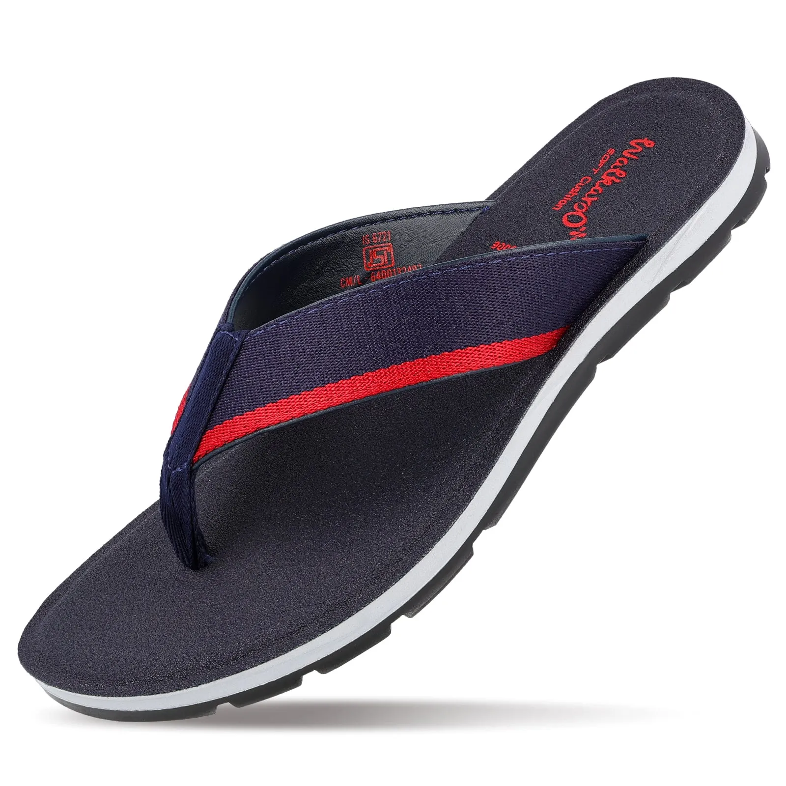 Quick Dry Shoes All-Day Walks Men's Daily Wear V-Strap Sandals - WGP50006 Blue