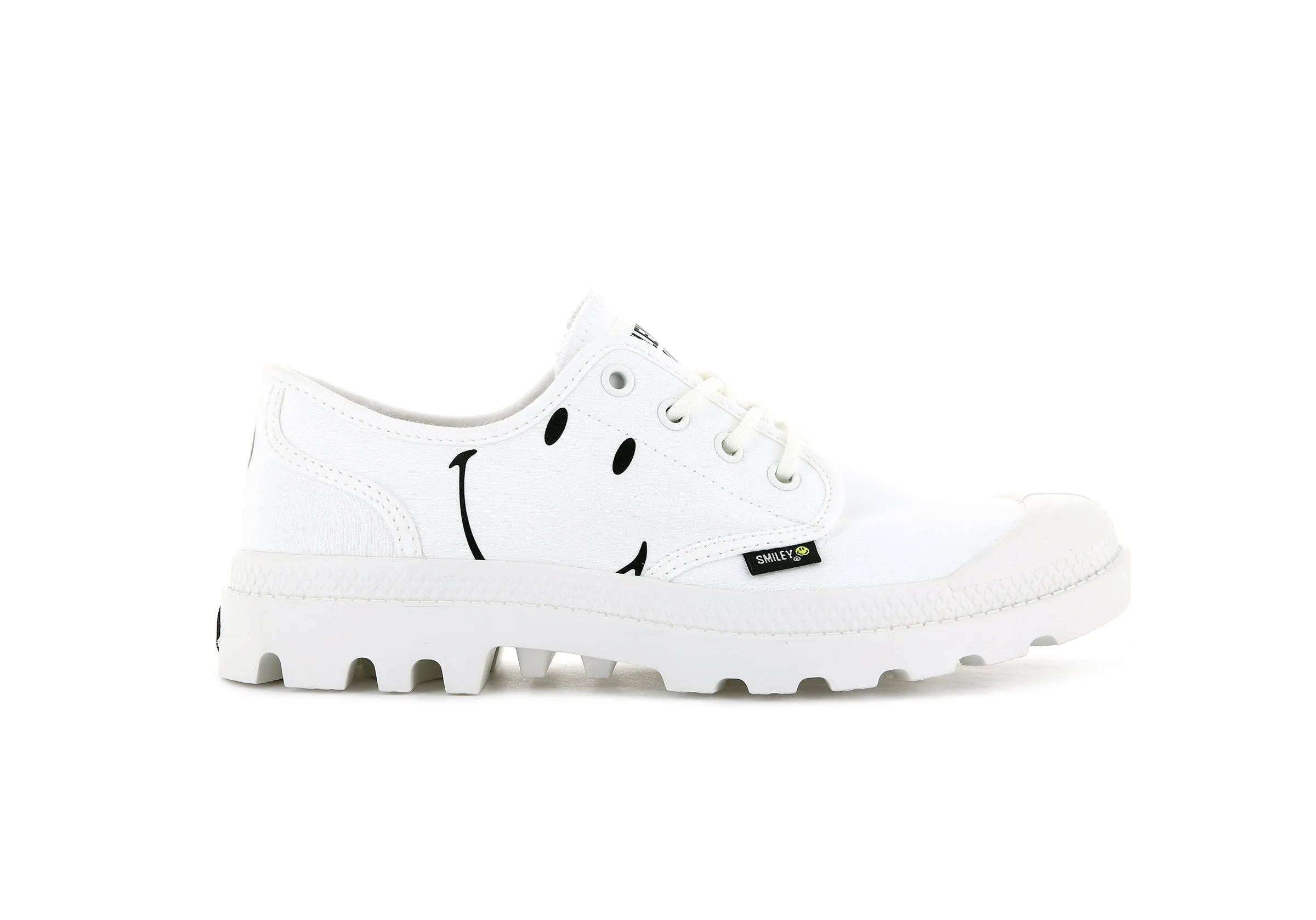 77080-116-M | SMILEY ? PAMPA OXFORD BE KIND | STAR WHITE Picnic Easy Quick Drying Work Commute