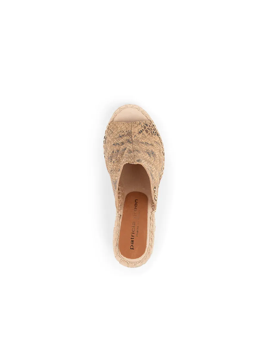 Jonie Peep-Toe Espadrille Casual Elegance Lounge Ready