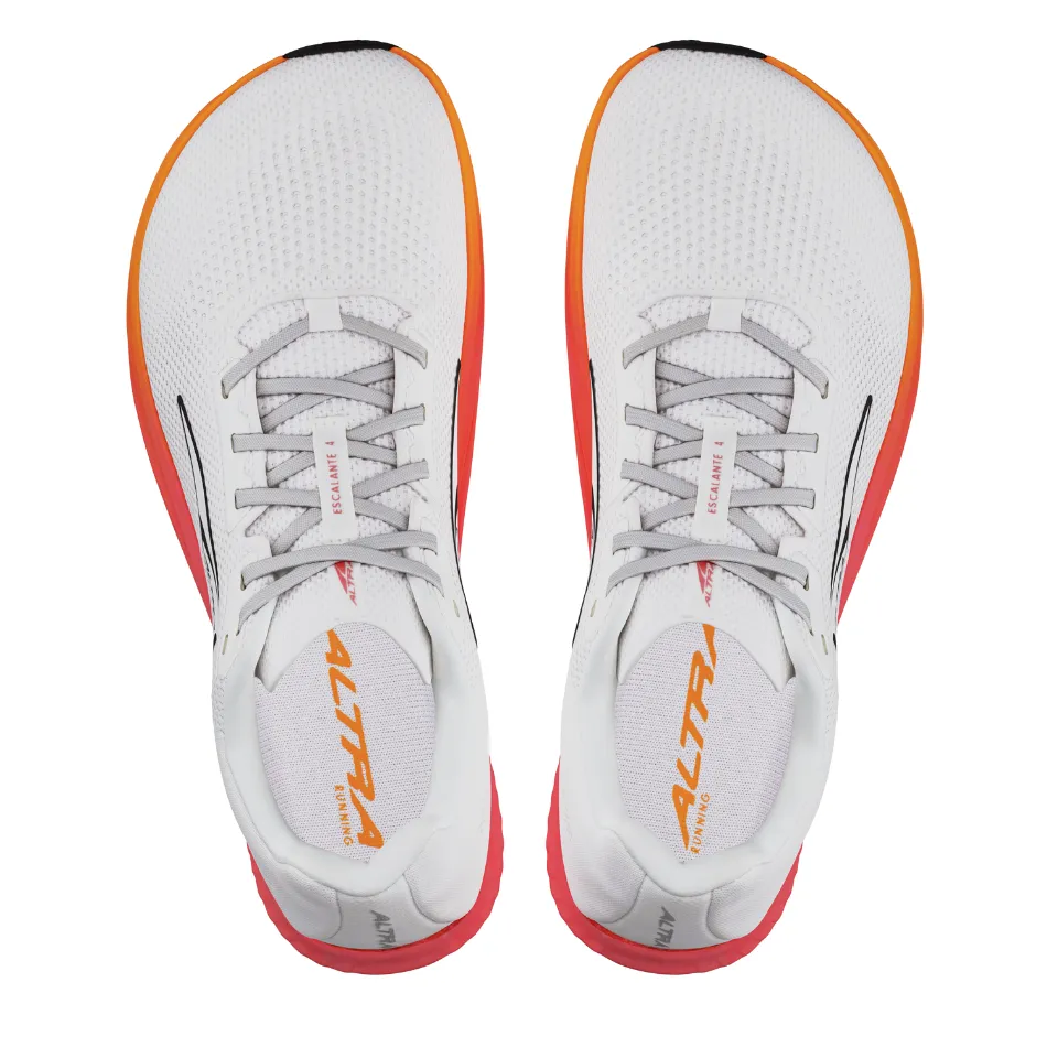 cobblestone - running shoes Responsive foam Altra Women's Escalante 4 Running Shoes in White/Orange AW25