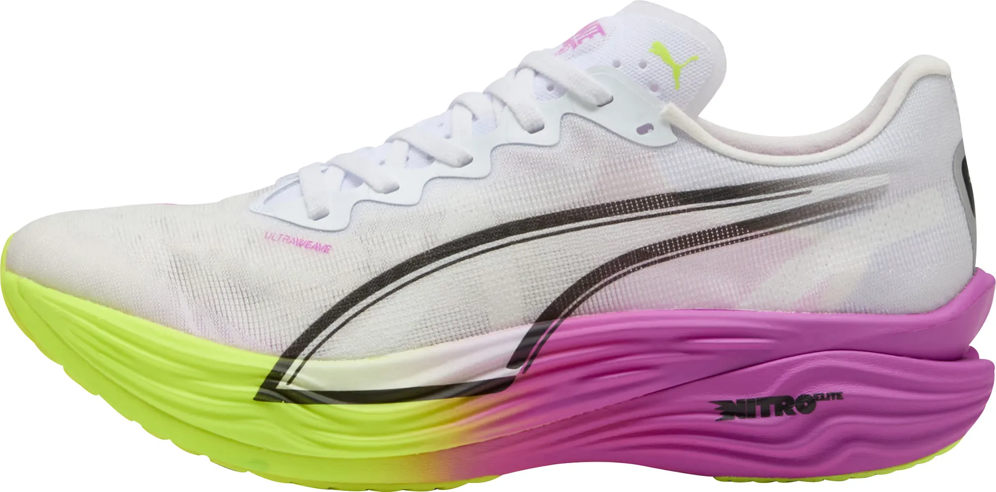 Puma Deviate Nitro Elite 3 Mens Running Shoes - White Sun Guard Track Run