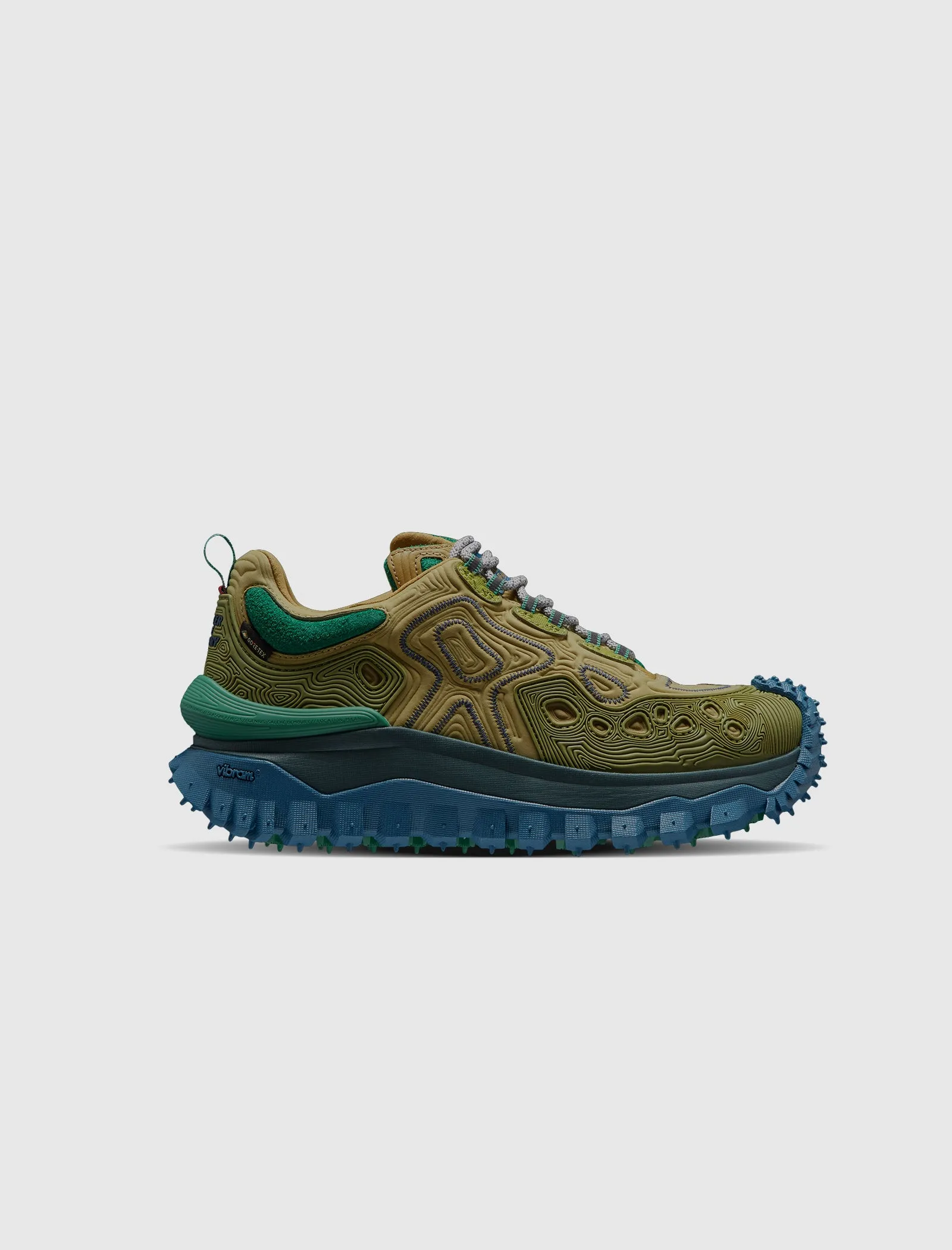 MONCLER X SALEHE BEMBURY TRAILGRIP LOW-TOP SNEAKER Memory Foam Airport Travel Ergonomic City Adventure