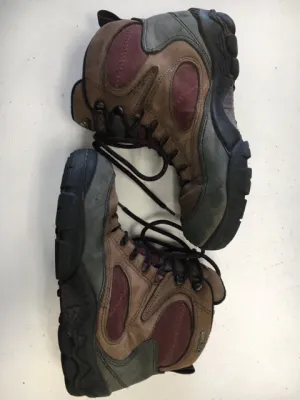 Montrail Terra-Flex Brown 7.5 Womens Used Hiking Boots Secure Hold Hiking