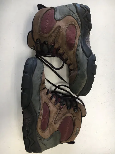 Montrail Terra-Flex Brown 7.5 Womens Used Hiking Boots Secure Hold Hiking