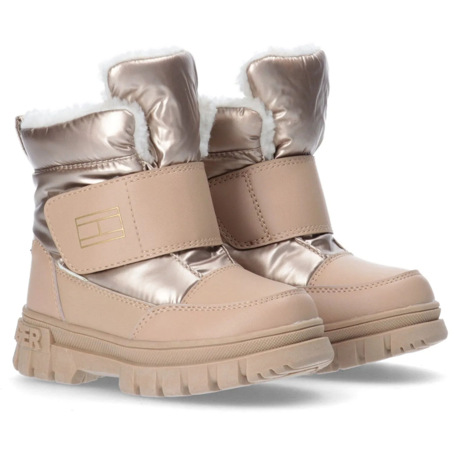 Tommy Hilfiger Bronze Fur Boot Snow Winter Extreme