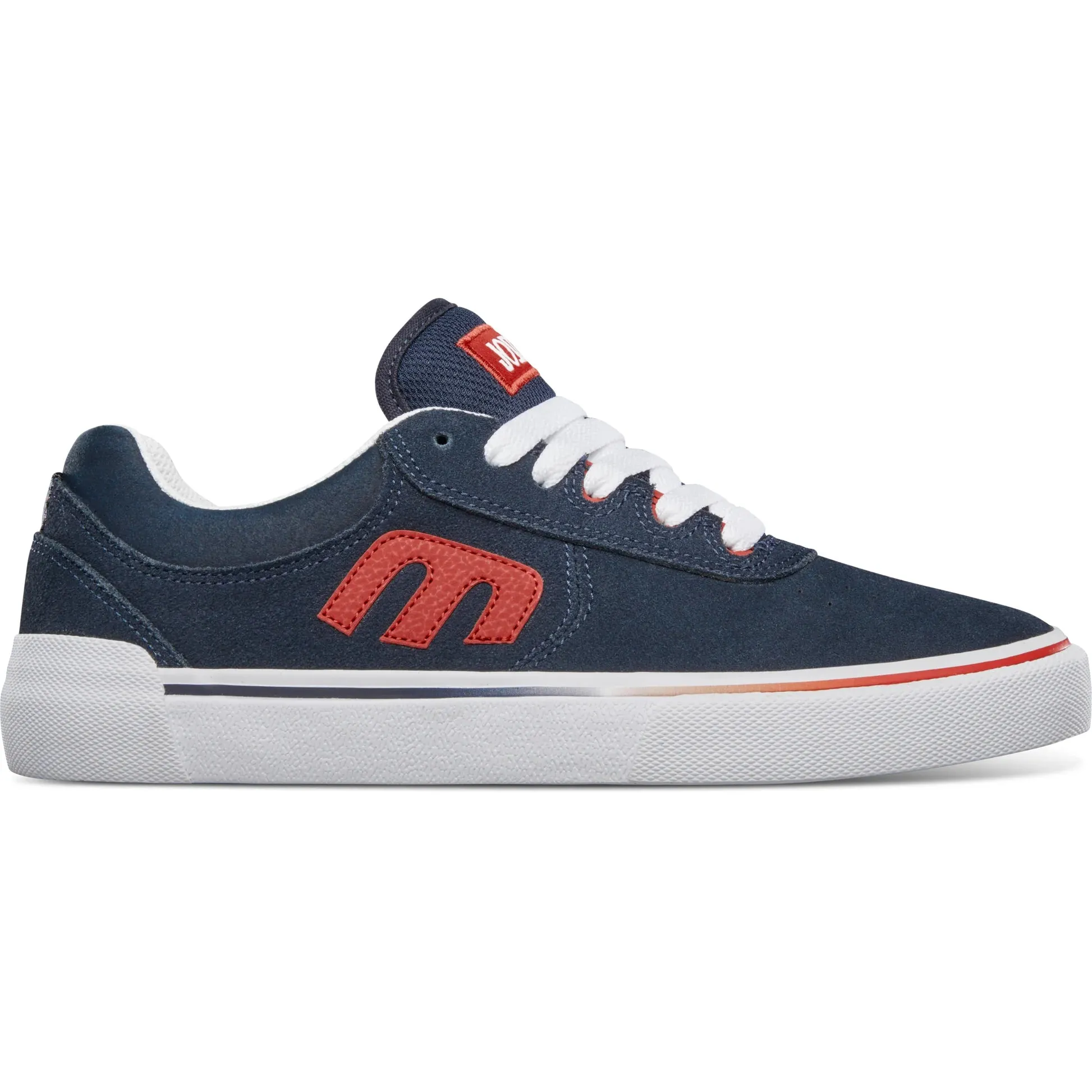 Etnies Joslin Vulc Shoe - Navy/Red/White Daily Commuting Textured Finish